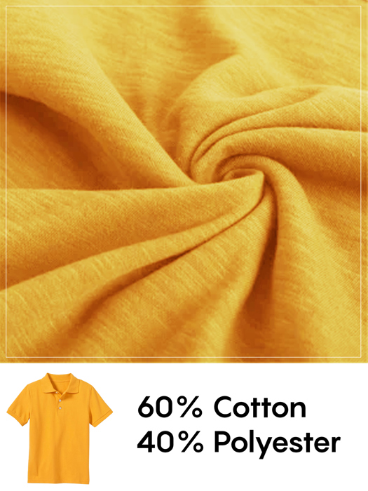 10-Pack School Uniform Tagless Polo Tshirt for Little Boys & Big Boys